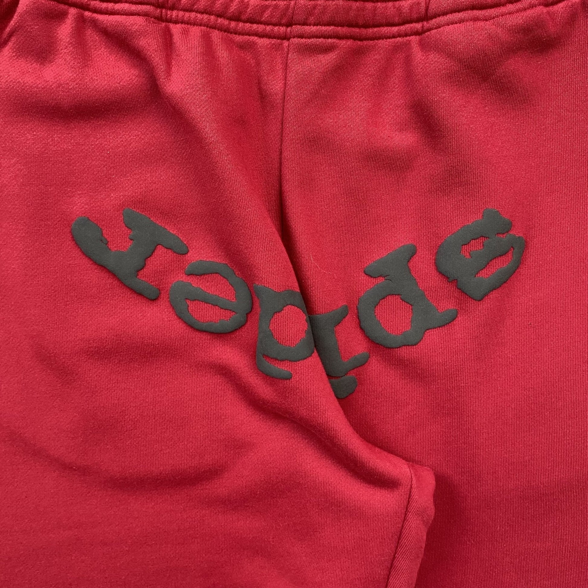 SP5DER VVS SWEATPANTS RED Status Shipping
