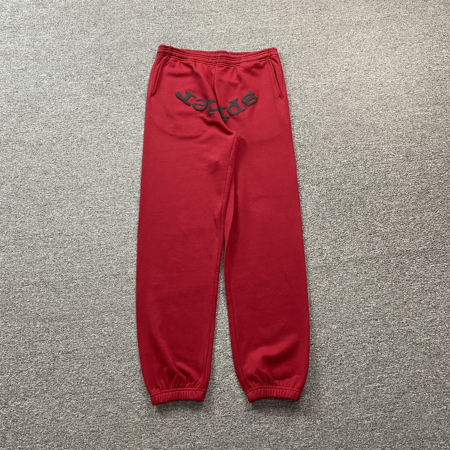SP5DER VVS SWEATPANTS RED Status Shipping