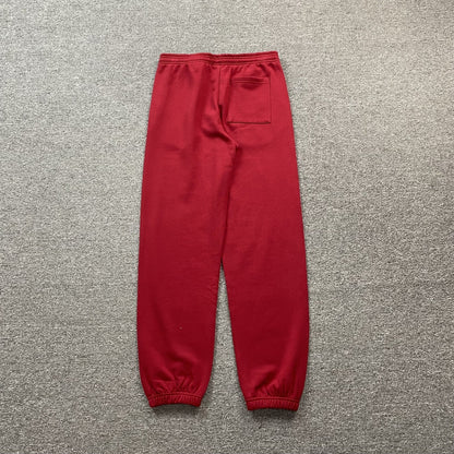 SP5DER VVS SWEATPANTS RED Status Shipping
