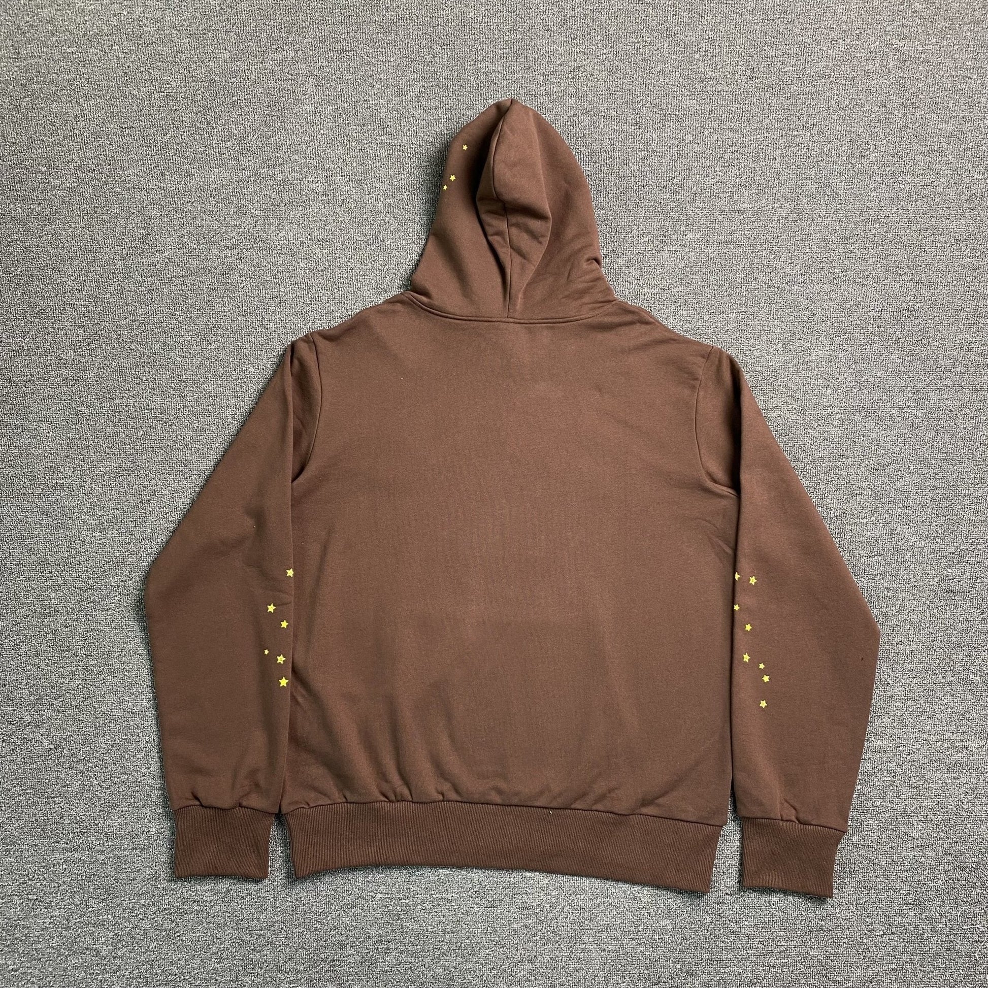 SP5DER WEB HOODIE BROWN Status Shipping