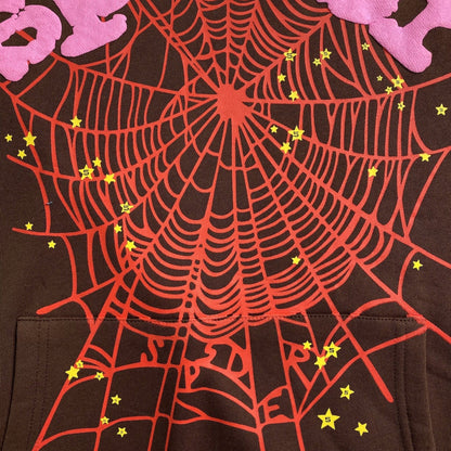 SP5DER WEB HOODIE BROWN Status Shipping