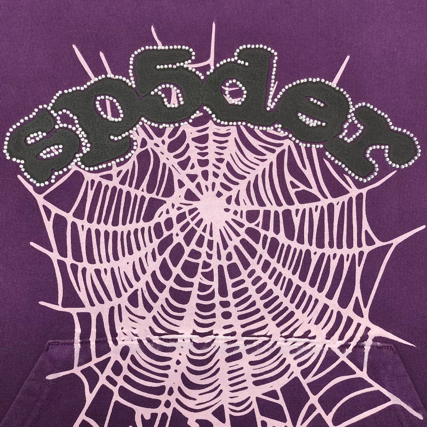 SP5DER WEB HOODIE PURPLE Status Shipping